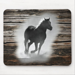 Wild Horse Galloping Mouse Mat