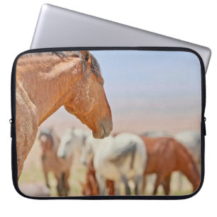 Wild horse laptop sleeve