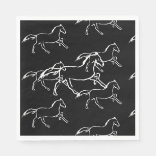 Wild horse napkin