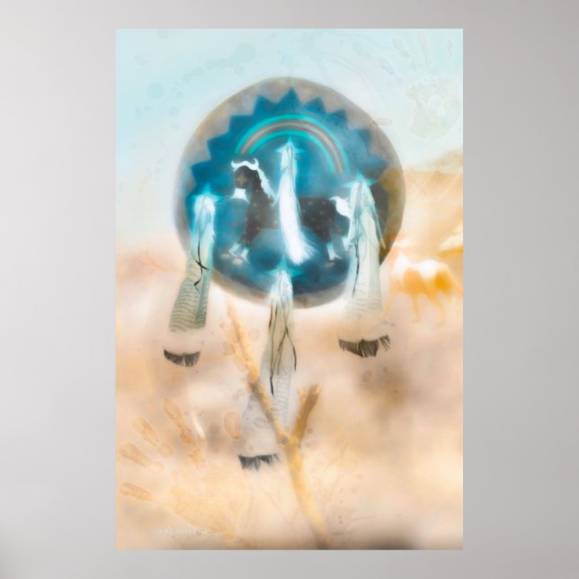 WILD HORSE NATION “COMANCHE STRONG” POSTER (Front)