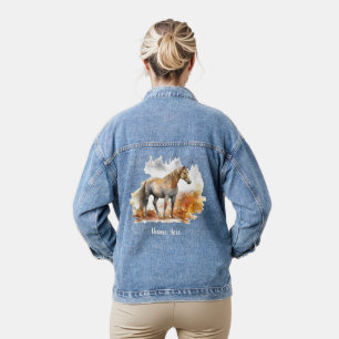 Wild Horse No. 1 Personalized Denim Jacket