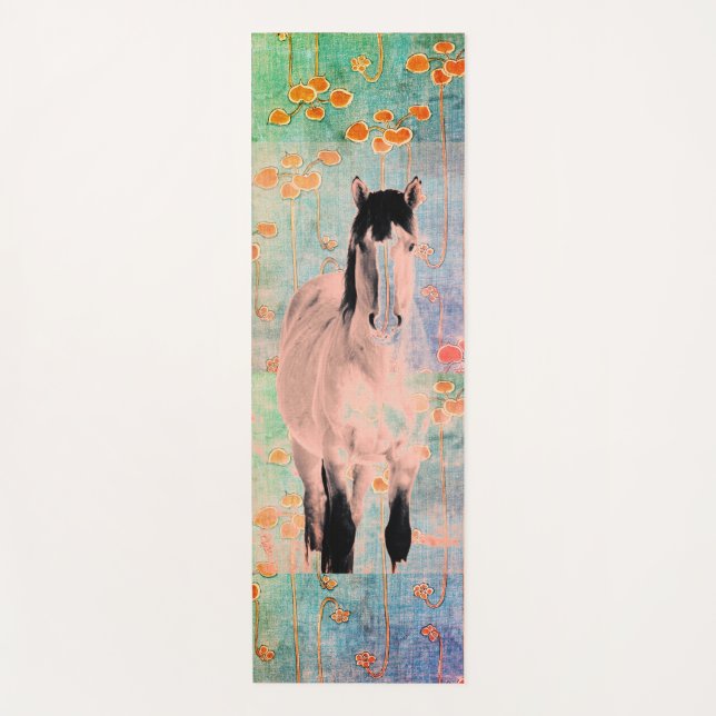 WILD HORSE OF UTAH YOGA Mat (Front)