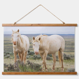 Wild Horse Roaming on the Priaire of Cody Hanging Tapestry