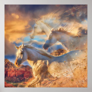 Wild Horse Spirits “TRINITY” Poster