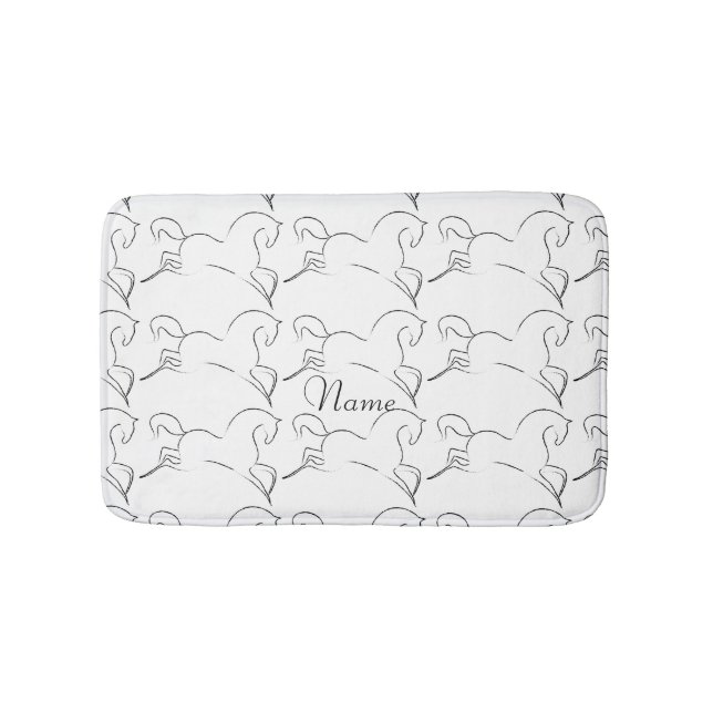 Wild Horse Thunder_Cove Bath Mat (Front)