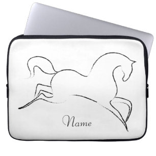 Wild Horse Thunder_Cove Laptop Sleeve