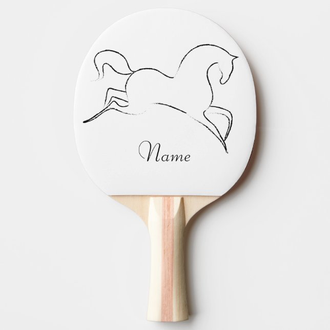 Wild Horse Thunder_Cove  Ping Pong Paddle (Front)