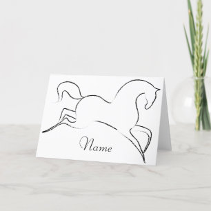 Wild Horse Thunder_Cove Thank You Card