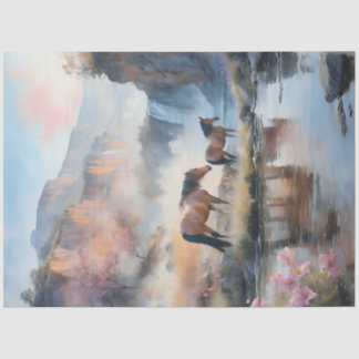 Wild Horse Waterfall Tissue Paper