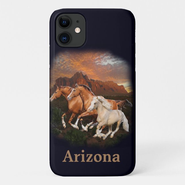 Wild Horses Case-Mate iPhone Case (Back)