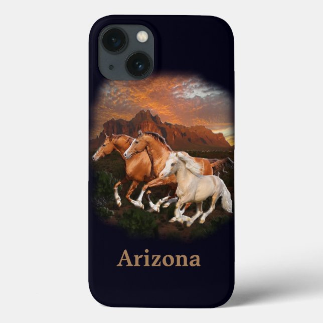 Wild Horses Case-Mate iPhone Case (Back)