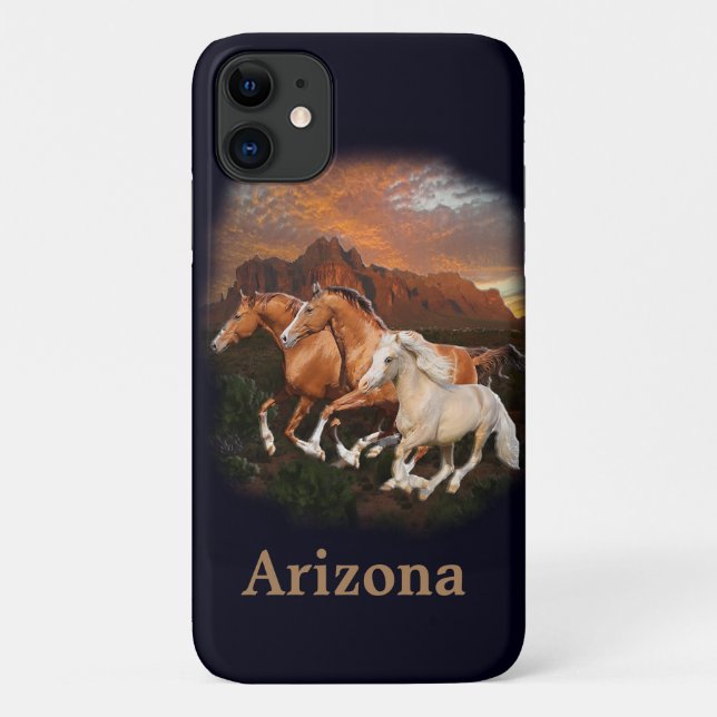 Wild Horses Case-Mate iPhone Case (Back)