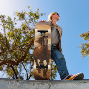 Wild Horses Desert Skateboard