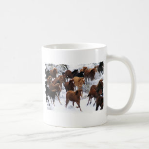 Wild Horses Driven Coffee Mug