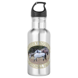Wild Horses in Theodore Roosevelt National Park 532 Ml Water Bottle