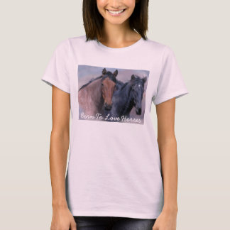Wild Horses Ladies T-Shirt