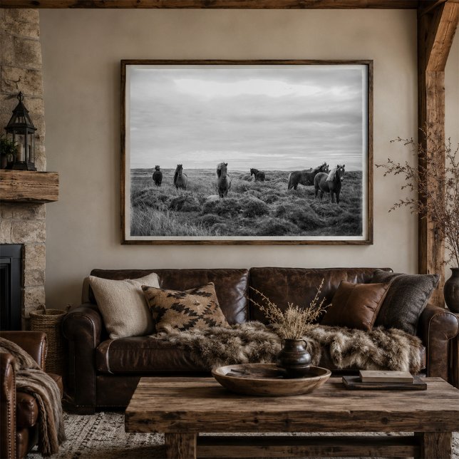 Wild Horses Landscape Poster (Creator Uploaded)