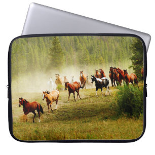 Wild Horses Laptop Sleeve