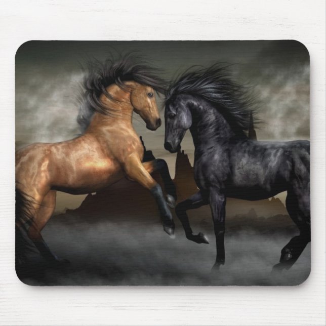 Wild Horses Mouse Mat (Front)