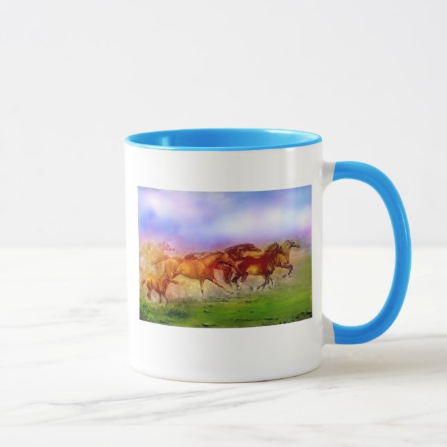 WILD HORSES MUG (Right)