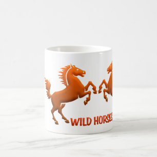 Wild Horses mug - choose style & color