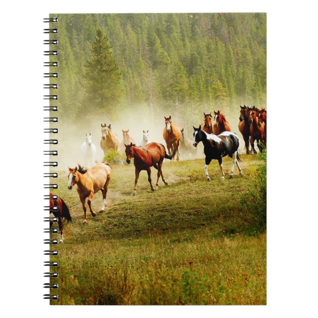 Wild Horses Notebook (Front)