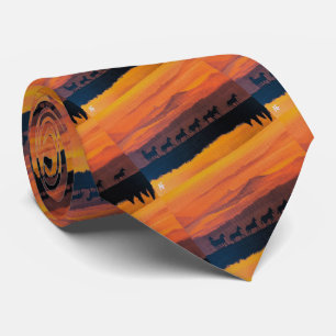 Wild Horses of Montana Painting by Alfred Fox Tie