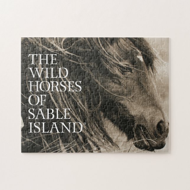 Wild Horses Of Sable Island Puzzle (Horizontal)