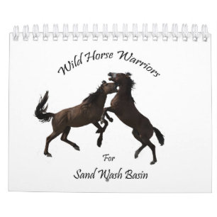 Wild Horses of Sand Wash Basin,  Colorado Calendar