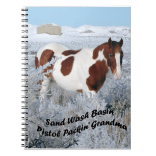 Wild Horses of Sand Wash Basin Notebook