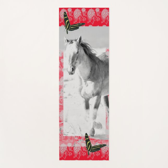 WILD HORSES OF UTAH YOGA Mat (Front)