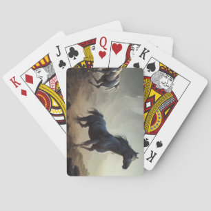 Wild Horses Playing Cards