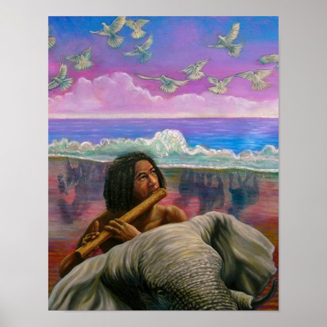 'WILD HORSES' POSTER (Front)