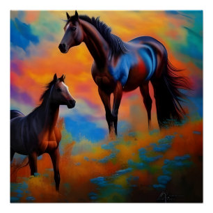 wild horses poster