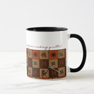 Wild Horses Quilting Mug