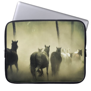 Wild Horses Running Laptop Sleeve