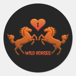 Wild Horses stickers