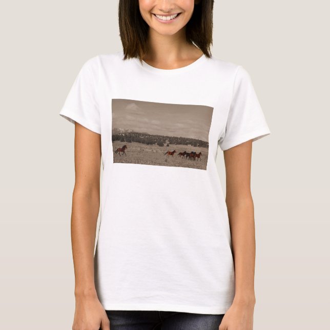 Wild Horses T-Shirt (Front)