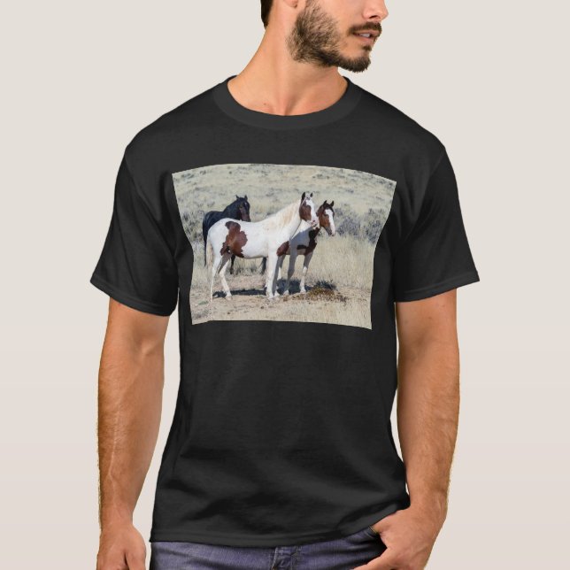 WILD HORSES T-Shirt (Front)
