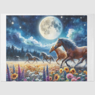 Wild Horses Tissue Paper