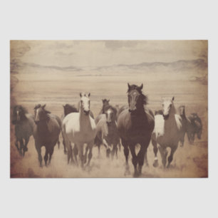 Wild Horses Tissue Paper