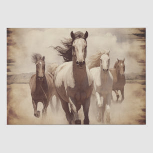 Wild Horses Tissue Paper