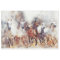 Wild Horses Western Decoupage Art