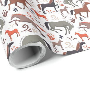 Wild Horses Wrapping Paper