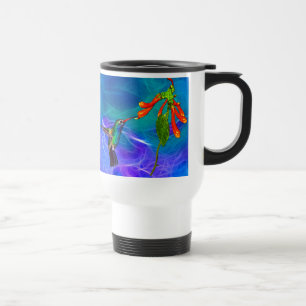 Wild Hummingbird Bird-lover's Art Series Travel Mug
