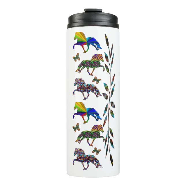 Wild Icelandics Thermal Tumbler (Front)