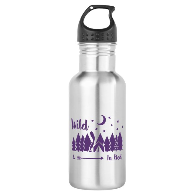 Wild In Bed 532 Ml Water Bottle (Front)
