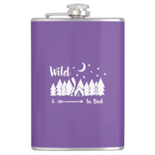 Wild In Bed Hip Flask