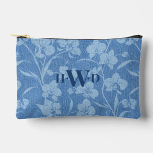 Wild Indigo Orchid Accessory Pouch