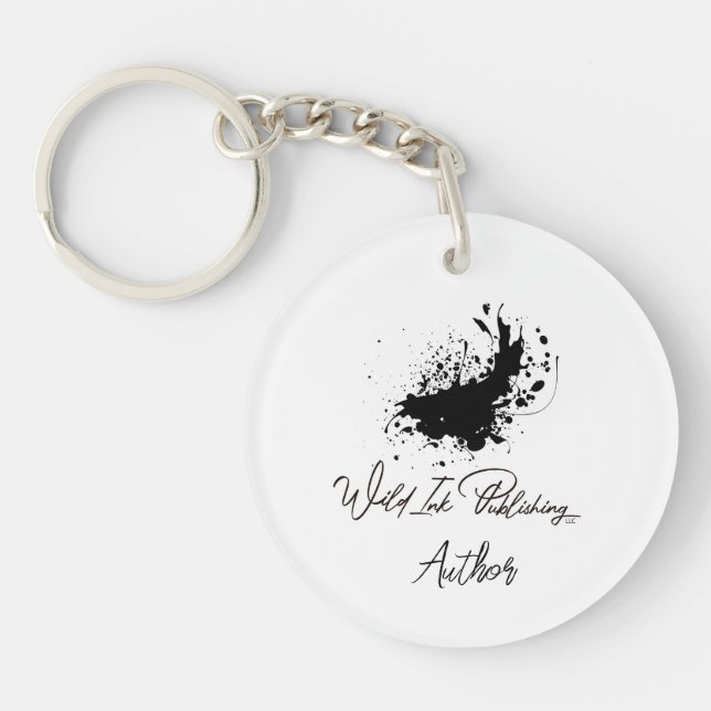 Wild Ink Publishing Author  Key Ring (Front)